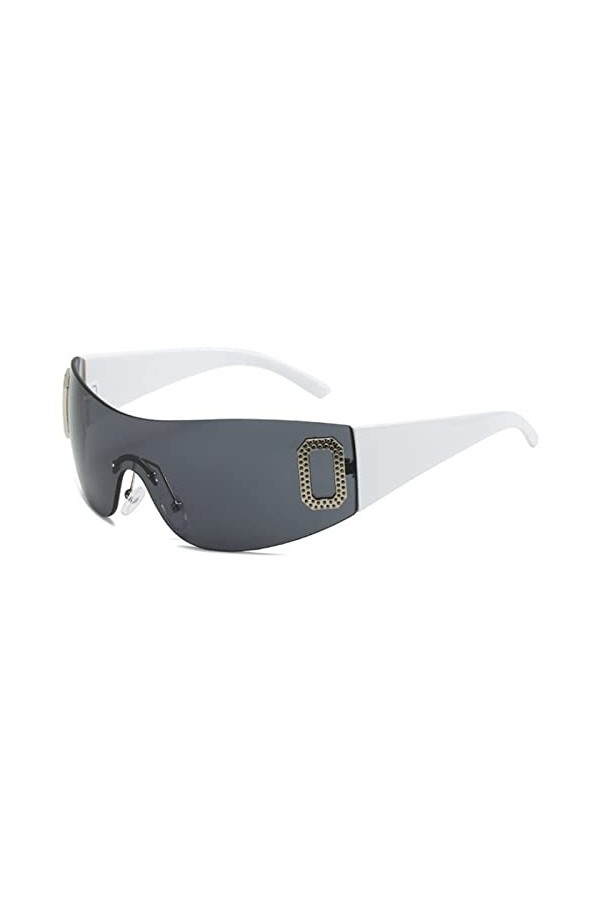 ONDIAN Lunettes de Soleil Femme Lunettes de soleil de tir de rue rétro Lunettes de soleil de cyclisme de sport Classique Cou