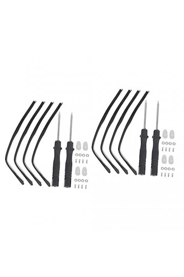 STOBOK 4 Ensembles Accessoires Lunettes Temple Bras De Tempe De Remplacement Jambes De Bras De Lunettes Pour Lunettes De Sole