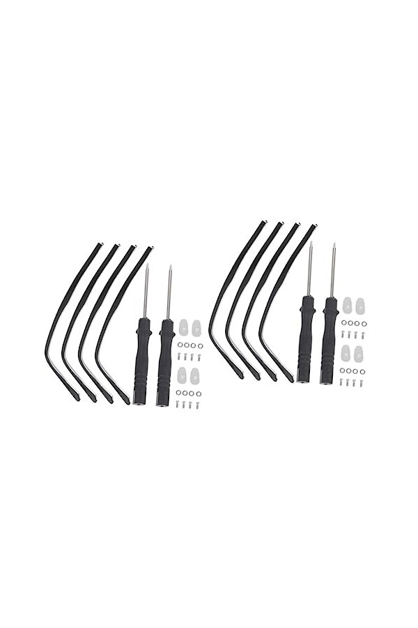 STOBOK 4 Ensembles Accessoires Lunettes Temple Bras De Tempe De Remplacement Jambes De Bras De Lunettes Pour Lunettes De Sole