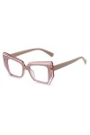 HPIRME Lunettes de soleil femme style vintage oeil de chat lunettes de soleil pour femmes lunettes de protection UV400, 6, ta