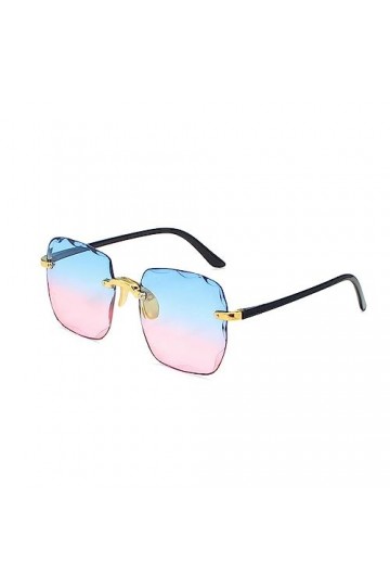 NOGRAX Lunettes de soleil pour femmes New Rimless Lunettes de soleil pour femmes Lunettes de soleil à verres dégradés Lunette