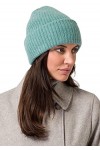 Style & Republic Bonnet côtelé pour femme en 100 % cachemire | Ce bonnet douillet pour femme deviendra votre nouvelle pièce p