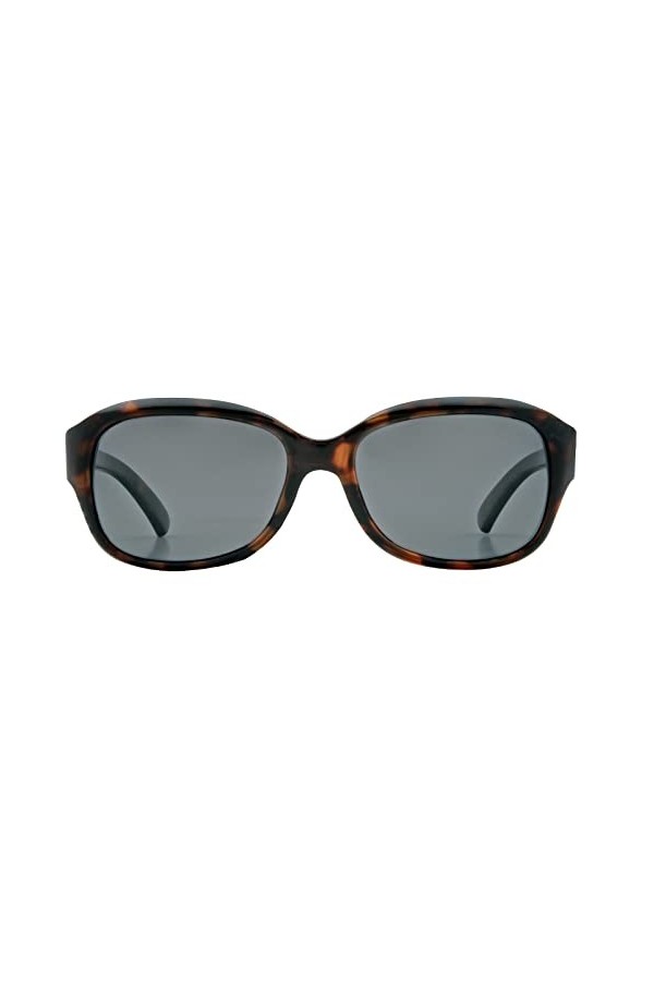 Foster Grant LP 1804 Tort Pol Lunettes de Soleil, Écaille de Tortue foncée, Taille Unique Femme