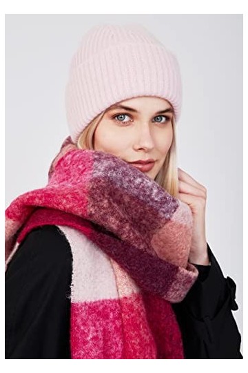 Style & Republic Bonnet Chunky, Rose pastel., Taille Unique