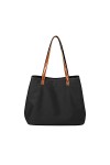 FANDARE Rétro Sac a Main Femme Sacs Cabas Portés Epaule Sac Dépaule Tote Imperméable Nylon pour 15 Pouces Tablette Achats Fê