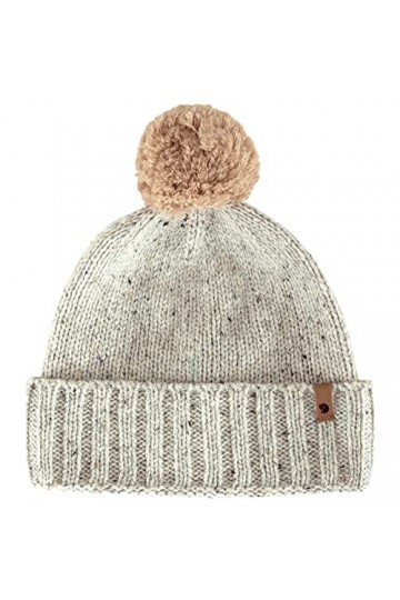 FJÄLLRÄVEN Mixte Övik Pom Hat, Chalk White, Taille unique EU