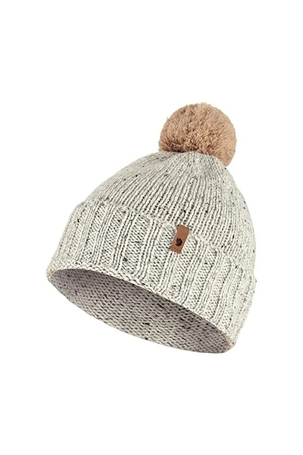 FJÄLLRÄVEN Mixte Övik Pom Hat, Chalk White, Taille unique EU