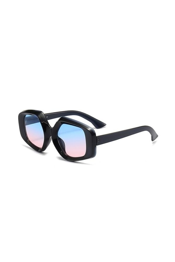HCHES Lunettes de soleil dégradées œil de chat pour femmes, nuances UV400 rétro léopard pour hommes, 4, taille unique