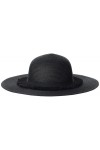 Emporio Armani Fringes Hat Chapeau, Black, 58 aux Femmes