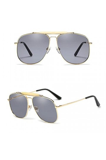 HPIRME Lunettes de soleil en métal pour femmes Lunettes de couleur bonbon Lunettes de soleil Lunettes de soleil pour femme UV