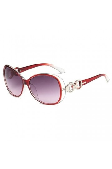 Lunettes de soleil à la mode Lunettes de soleil polarisées lunettes de soleil dames Anti-ultraviolet Jade cristal Texture lun