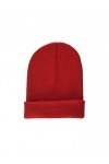 Clotth De-FD03-Red Chapeau de Saison Froide, Rouge, Taille Unique Mixte