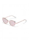 HAWKERS Femme Feline Lunettes de soleil, Clear · Rose Gold, Taille unique EU