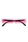 ANICHE Lunettes de soleil pour femmes, 2019 mode luxe nouvelles lunettes de soleil rectangulaires femmes petites lentilles pe