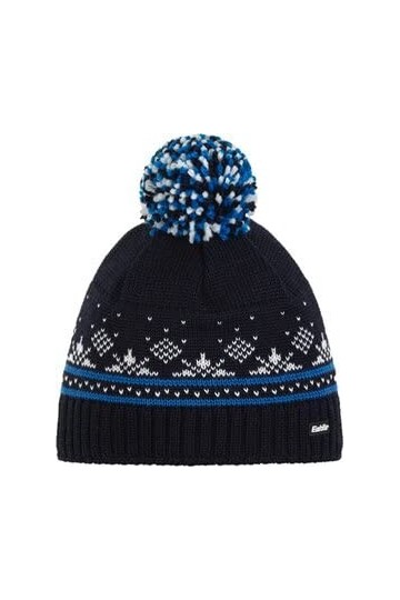 Eisbär Esin Pompon MÜ Bleu nuit/blanc/multicolore