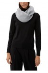 s.Oliver Ensemble Bonnet et écharpe , Gris, Taille Unique Femme