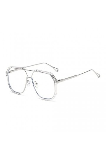 HCHES Lunettes de soleil surdimensionnées femmes lunettes de soleil une pièce pour hommes UV400 Punk Shades lunettes femme, t