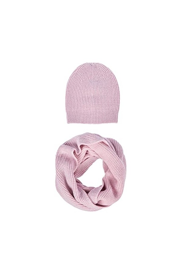 s.Oliver Ensemble Bonnet et écharpe , Gris, Taille Unique Femme