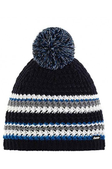 Eisbär Libby OS Pompon MÜ Nuit Bleu moyen/blanc/gris