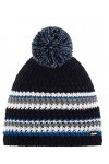 Eisbär Libby OS Pompon MÜ Nuit Bleu moyen/blanc/gris