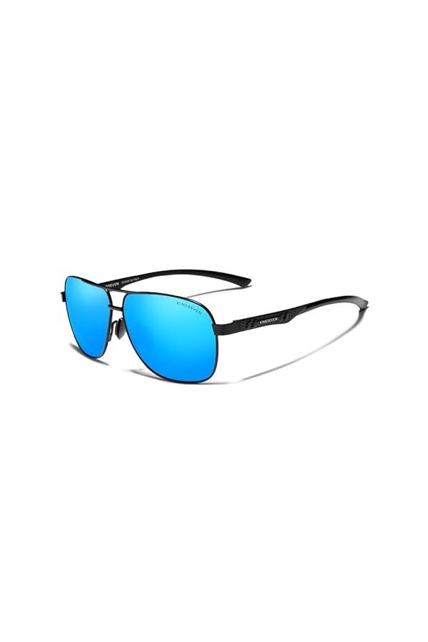 KINGSEVEN 2023 Marque Hommes Aluminium Lunettes de Soleil Polarisées UV400 Miroir Hommes Lunettes de Soleil Femmes pour Homme