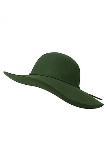 Joe Browns Autumnal Wool Floppy Hat, Bonnet Femme, Green,