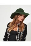 Joe Browns Autumnal Wool Floppy Hat, Bonnet Femme, Green,