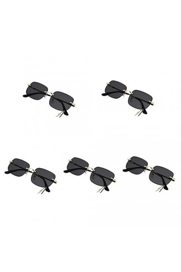 SOIMISS 5 Pièces Lunettes De Soleil Personnalisées Lunettes Hawaïennes Lunettes De Soleil Pour Femmes Mode Hommes À La Mode L