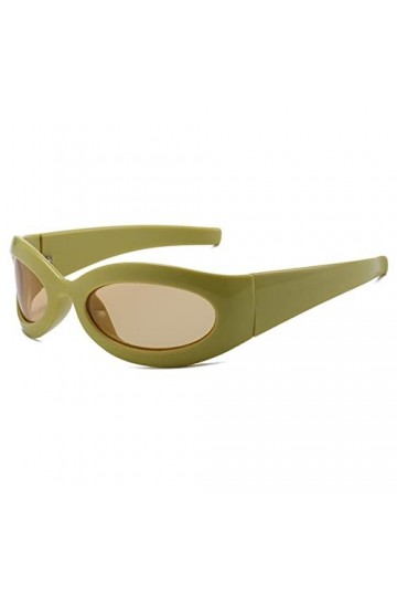 ONDIAN Lunettes de Soleil Femme Lunettes de soleil Color Street Tide Cool Lunettes de sport Classique Couleur : vert, Size :