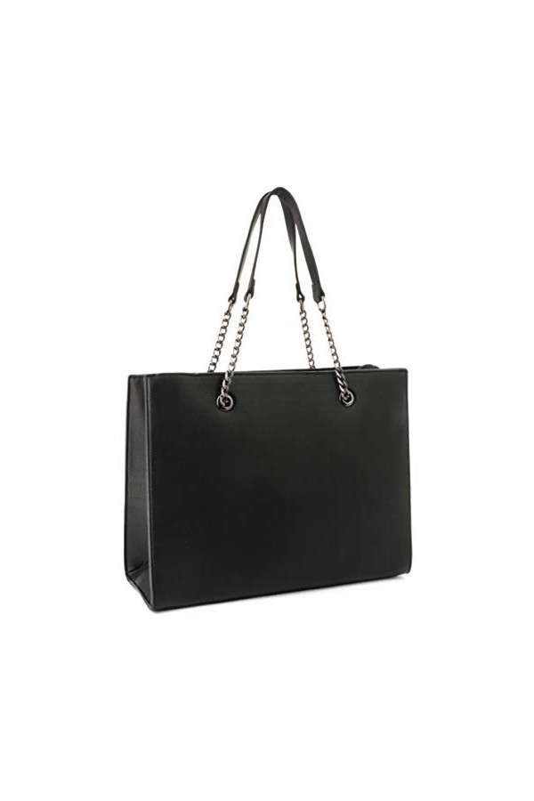 Sac à Main Femme Chaîne Perle Bille Clou - Sac Cabas Cours Grand Format A4 Lycée - Sac Shopping Fourre-Tout Taille XL - Sac V