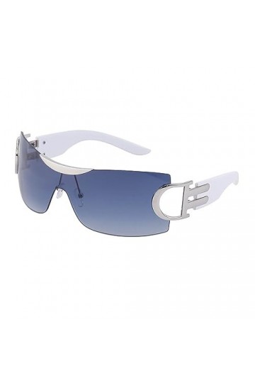 HPIRME Lunettes de soleil de sport femmes lunettes de soleil sans monture hommes nuances carrées lunettes sans cadre UV400, b