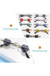 NOLITOY 12 Pièces Lunettes De Soleil Coeur Lunettes De Soleil Streetwear Enterrement De Vie De Jeune Fille Faveurs De Partie 