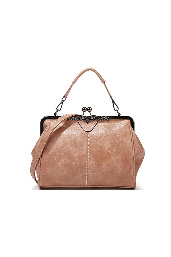 FANDARE Sacoche Femme Sac A Main Sacs Cabas Bandoulieres Cuir PU Tendance Petit Fille Portés Epaule Crossbody Bag Téléphone S