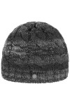 Lierys Bonnet en Tricot Filippa Femme/Homme - Made in Germany Laine de Ski avec Doublure, Doublure Automne-Hiver - Taille Uni