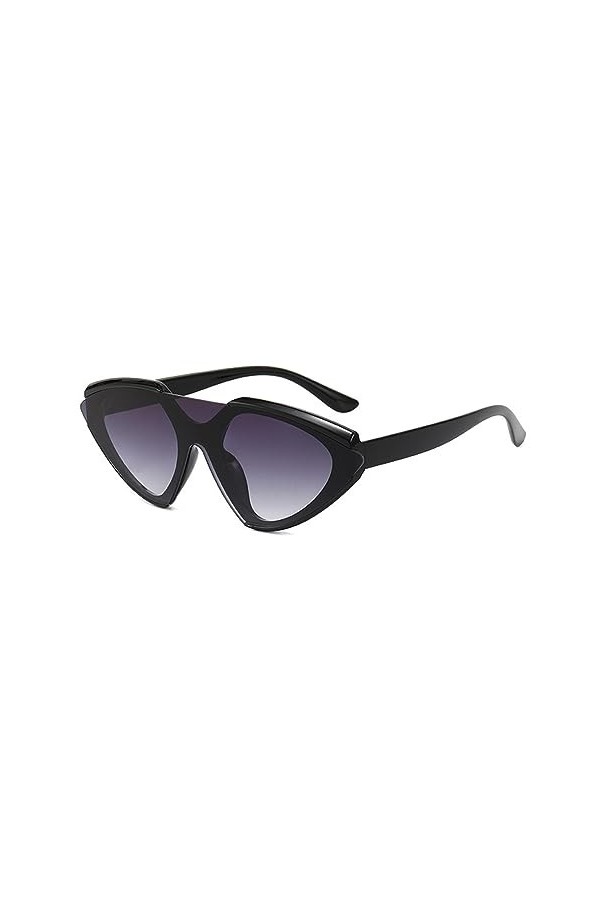 EkeNoz Triangle Femmes Mode Lunettes de Soleil Vacances en Plein air Photo UV400 Lunettes de Soleil Color : F, Size : 1 