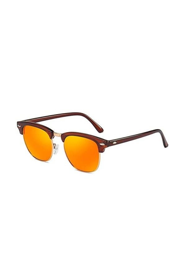 ZENYS Lunettes De Soleil Polarisées Rétro for Hommes Et Femmes Lunettes De Soleil De Mode De Vacances en Plein Air Color : G