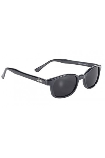 KDs X 1120 - Lunettes de soleil sportifs et motards - homme & femme - sadaptent sous casque moto vélo ski - Verres gris UV4