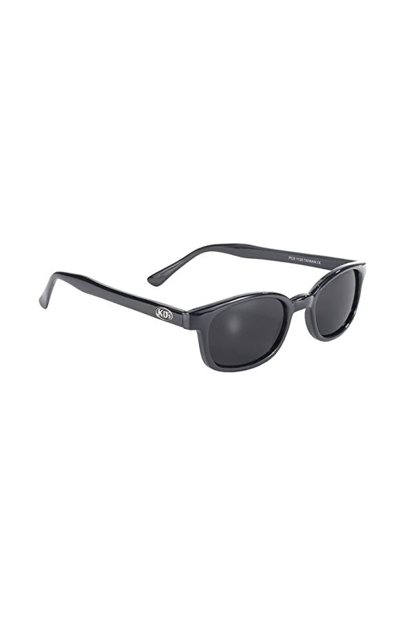 KDs X 1120 - Lunettes de soleil sportifs et motards - homme & femme - sadaptent sous casque moto vélo ski - Verres gris UV4