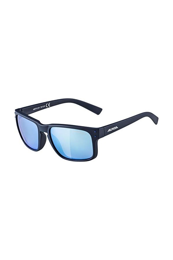 ALPINA Unisexe - Adultes, KOSMIC Lunettes de soleil, nightblue matt, One Size
