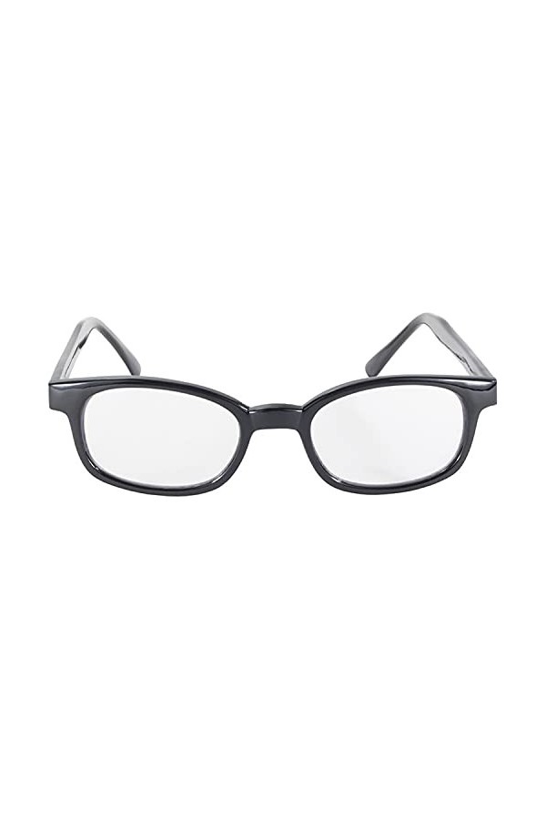 KDs - Lunettes de soleil sportifs et motards - X 1015 - homme & femme - sadaptent sous casque moto vélo ski - Verres clairs