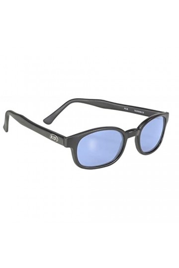 KDs X 10012 - Lunettes de soleil noir mat sportifs et motards - homme & femme - sadaptent sous casque de moto vélo ski - Ve