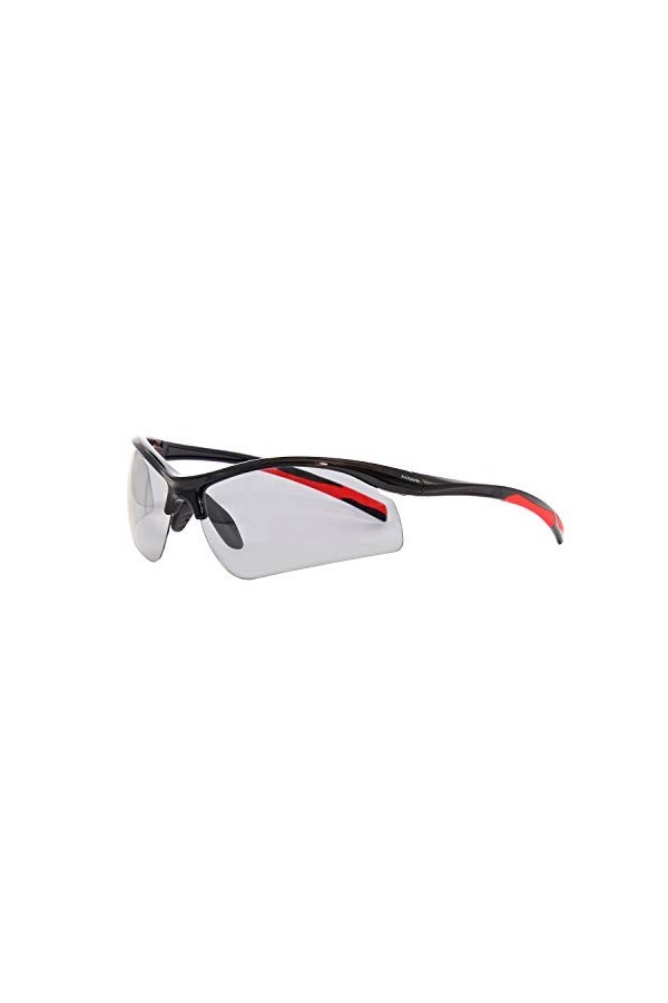 rainbow safety Lunettes de Soleil Sport Photochromique Polarisee Femme Homme Verres Interchangeables 3296PPH Noir 