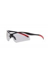 rainbow safety Lunettes de Soleil Sport Photochromique Polarisee Femme Homme Verres Interchangeables 3296PPH Noir 