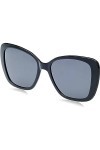 MODO & ECO Clhaz Lunettes de Soleil, Noir, 52 Femme