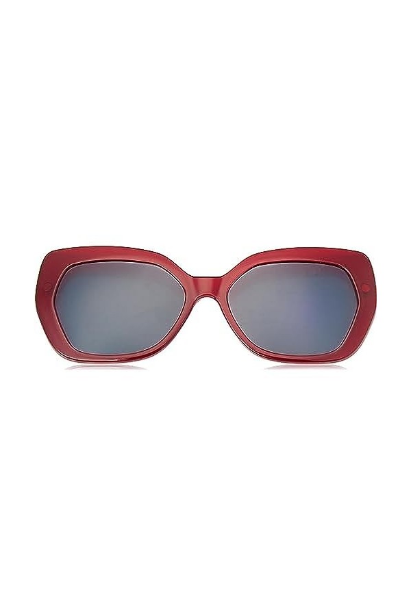 MODO & ECO Adelia Clip on Lunettes de Soleil, Rouge, 54 Femme