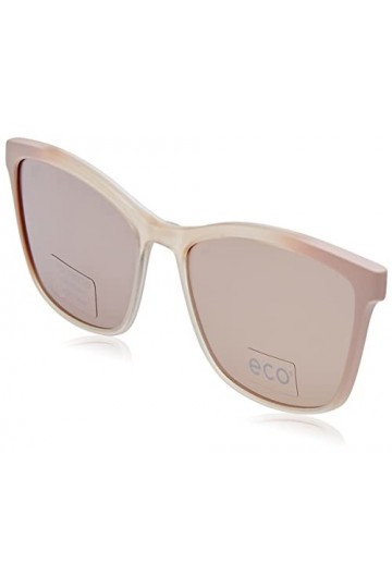 MODO & ECO Maya Clip on Lunettes de Soleil, Nude/cuivre, 54 Femme