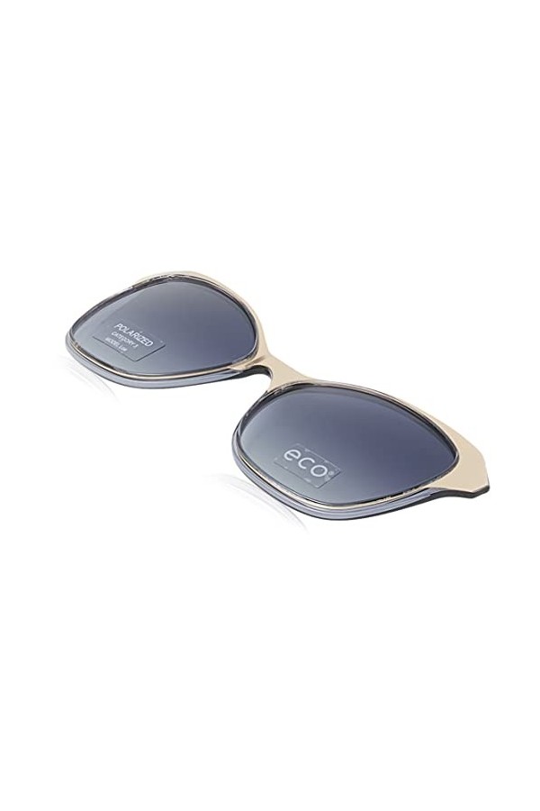 MODO & ECO Loa Clip on Lunettes de Soleil, Rose Powder Pink , 53 Femme