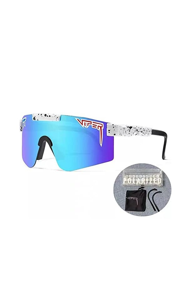 KTTGYRE des Lunettes Soleil Lunettes de Soleil polarisées pour Homme Femme extérieure Sport de pêche Lunettes de Lunettes UV4