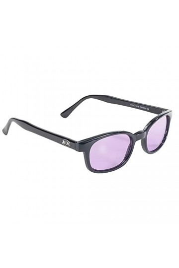 KDs X 11216 - Lunettes de soleil sportifs et motards - homme & femme - sadaptent sous casque moto vélo ski - Verres violets