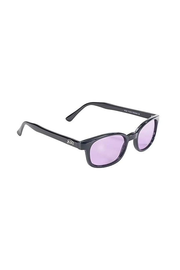 KDs X 11216 - Lunettes de soleil sportifs et motards - homme & femme - sadaptent sous casque moto vélo ski - Verres violets